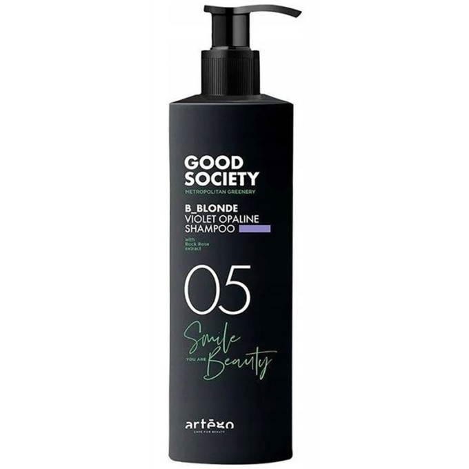 Artego Good Society 05 B_Blonde Shampoo - šampūnas oranžiniams geltoniems tonams neutralizuoti