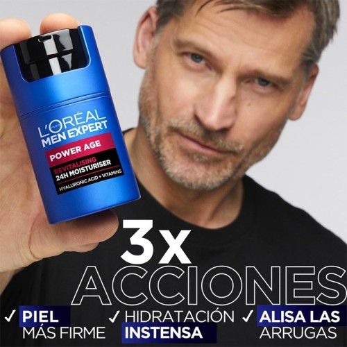 L´Oréal Men Expert Power Age 24H Moisturiser - drėkinamasis kremas vyrams, 50 ml