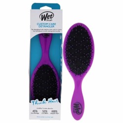 Wet Brush Custom Care Thick Hair Detangler Purple - plaukų šepetys