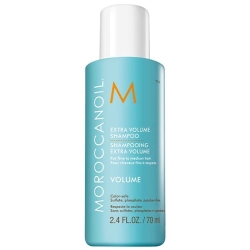 Moroccanoil Extra Volume Shampoo - lengvas, apimties suteikiantis šampūnas, 70 ml