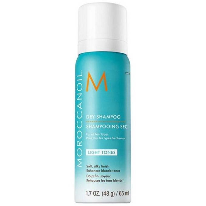 Moroccanoil Style Light Tones Dry Shampoo - sausas šampūnas šviesiems plaukams, 65 ml