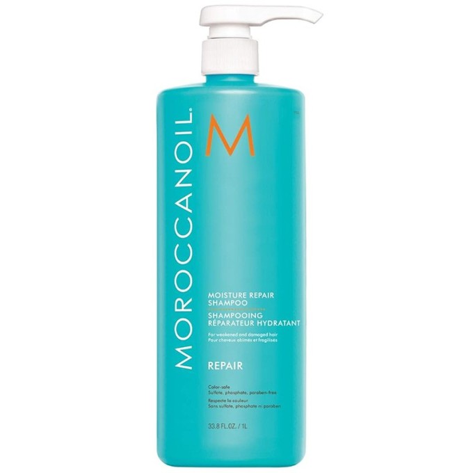 Moroccanoil Moisture Repair Shampoo - atstatomasis, drėkinamasis šampūnas pažeistiems plaukams