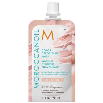 Moroccanoil Color Depositing Mask - spalvą suteikianti kaukė, 30 ml - Rose Gold