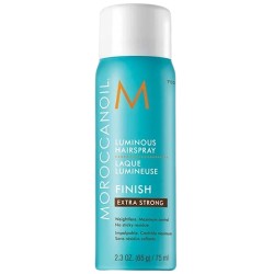 Moroccanoil Luminous Hair spray Extra Strong - ypač stiprios fiksacijos plaukų lakas, praturtintas