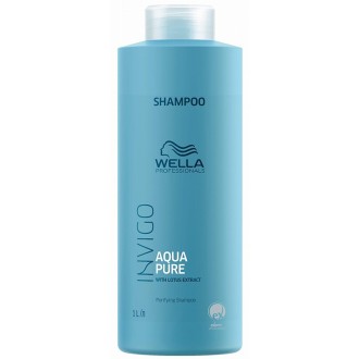 Wella Professional Invigo Aqua Pure Puryfying Shampoo - šampūnas, 1000 ml