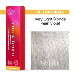 Wella Professional Color Touch Rich Naturals - plaukų dažai, 60 ml -9/86