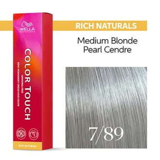 Wella Professional Color Touch Rich Naturals - plaukų dažai, 60 ml - 7-89