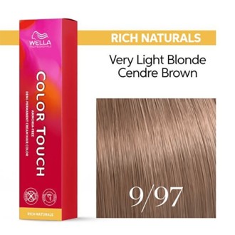 Wella Professional Color Touch Rich Naturals - plaukų dažai, 60 ml - 9/97