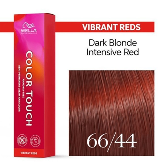 Wella Professional Color Touch Vibrant Reds - plaukų dažai, 60 ml - 66-44