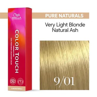 Wella Professional Color Touch Pure Naturals - plaukų dažai, 60 ml - 9-01