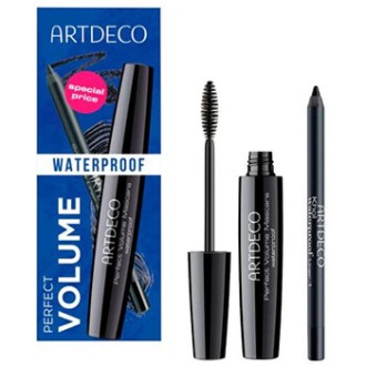 Artdeco Perfect Volume Mascara Waterproof & Liner Set - dekoratyvinės kosmetikos rinkinys