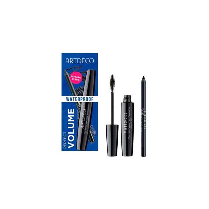 Artdeco Perfect Volume Mascara Waterproof & Liner Set - dekoratyvinės kosmetikos rinkinys