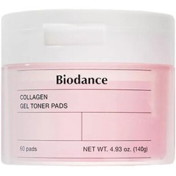 Biodance Collagen Gel Toner Pads - tonizuojančios gelinės pagalvėlės su kolagenu, 60 vnt.