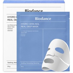 Biodance Hydro Cera-nol Real Deep Mask - veido kaukė, 4 vnt.