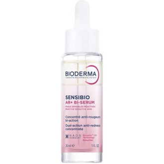 Bioderma Sensibio AR+ Bi-Serum - raminantis serumas į paraudimą linkusiai odai, 30 ml