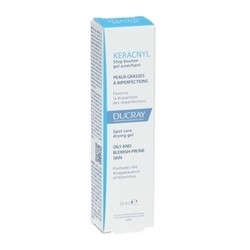 Ducray Keracnyl Stop Bouton Spot Care - priemonė spuogams sausinti ir greitai šalinti, 10 ml