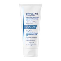 Ducray Kertyol PSO Daily Balm - dieninis drėkinamasis balzamas psoriazei linkusiai odai, 400 ml