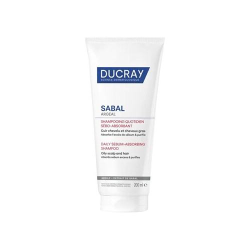 Ducray Sabal Daily Sebum-Absorbing Shampoo - šampūnas, 200 ml