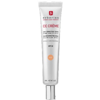 Erborian CC Colour-Correcting Cream Healthy Glow Effect SPF 30 - CC kremas, 40 ml - Porcelain