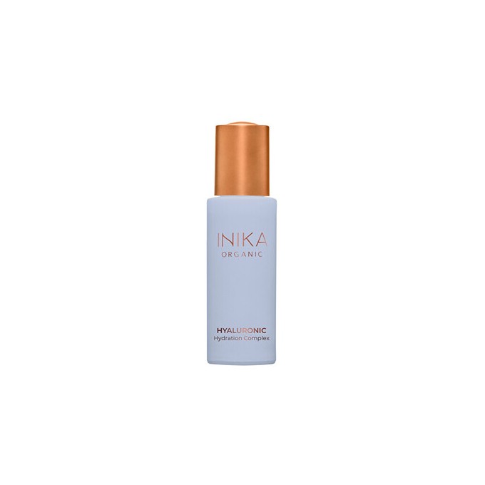 Inika Organic Hyaluronic Hydration Complex - drėkinamasis serumas su hialurono rūgštimi, 30 ml