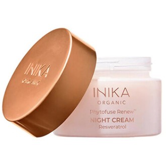 Inika Organic Phytofuse Renew Resveratrol Night Cream - naktinis kremas, 50 ml