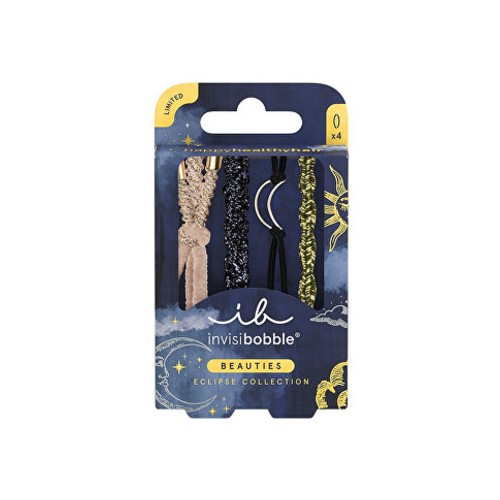 Invisibobble Beauties Eclipse Shadowshine - plaukų gumelės