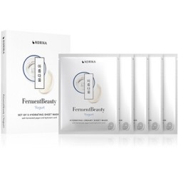 KORIKA FermentBeauty Yogurt Mask Set - drėkinamųjų kaukių rinkinys, 23 g