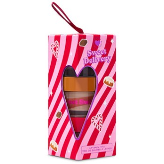 Makeup Revolution I Revolution Sweet Delivery Lip Balm Trio - lūpų balzamų rinkinys