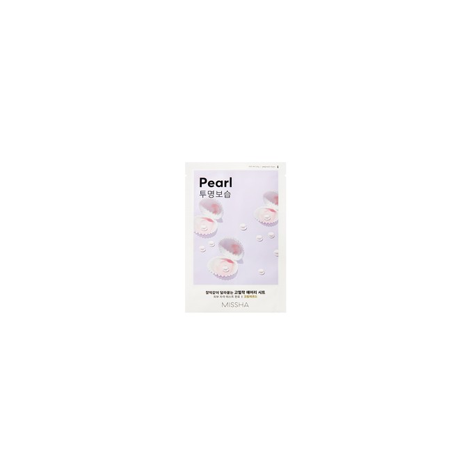 Missha Airy Fit Sheet Mask Pearl - lakštinė veido kaukė, 19 g