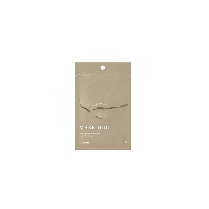 Mizon Lotus Jeju Mask - valomoji lakštinė kaukė, 23 g