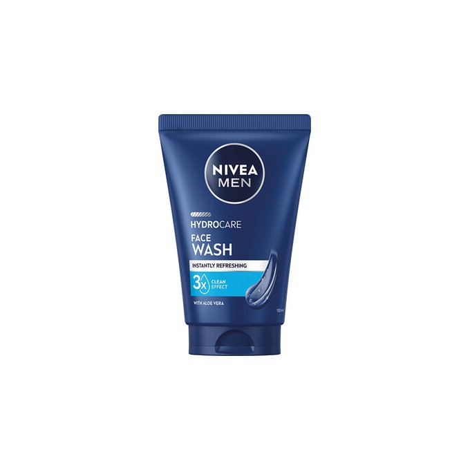 Nivea Men Hydrocare Face Wash - veido prausiklis vyrams, 100 ml