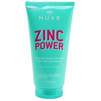 Nuxe Zinc Power Purifying Cleansing Gel - prausimosi gelis, 150 ml