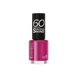 Rimmel 60 Seconds Super Shine - nagų lakas, 8 ml - 108 Cameo Rose