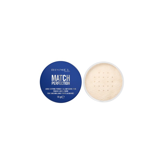 Rimmel Match Perfection Transparent Powder - lengva biri pudra, 18 g