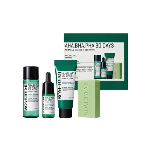 Some By Mi AHA BHA PHA 30 Days Set - veido priežiūros rinkinys