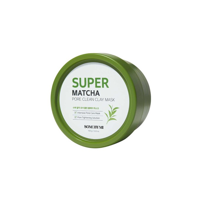 Some By Mi Super Matcha Pore Clean Clay Mask - molio kaukė veidui, 100 g