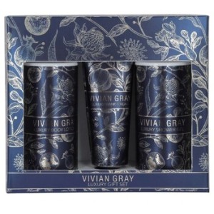 Vivian Gray Blue Botanical Set - dovanų rinkinys