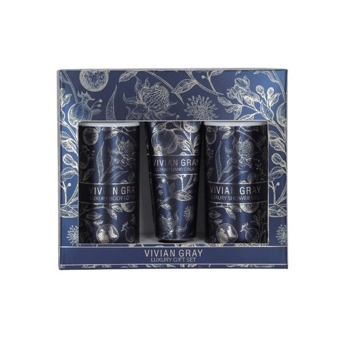 Vivian Gray Blue Botanical Set - dovanų rinkinys