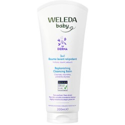 Weleda Baby 3v1 Derma Replenishing Cleansing Balm - prausiklis kūdikiams, 200 ml