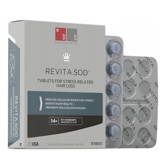 DS Laboratories Revita.SOD Tablets For Stress Related Hair Loss - maisto papildas nuo plaukų