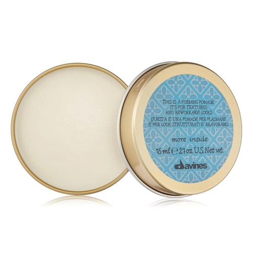 Davines More Inside Forming Pomade - plaukų pomada lengvam fiksavimui, 75 ml