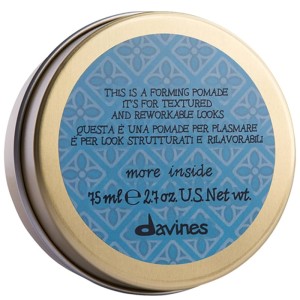 Davines More Inside Forming Pomade - plaukų pomada lengvam fiksavimui, 75 ml