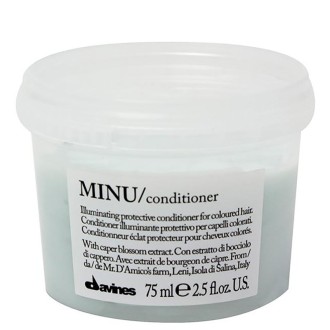 Davines Essential Haircare Minu Conditioner - žvilgesio suteikiantis kondicionierius dažytiems