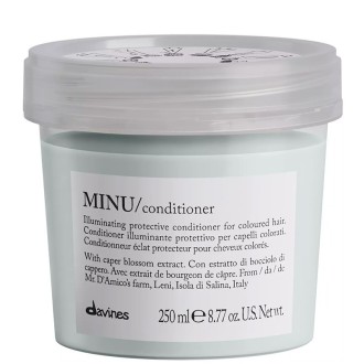 Davines Essential Haircare Minu Conditioner - žvilgesio suteikiantis kondicionierius dažytiems