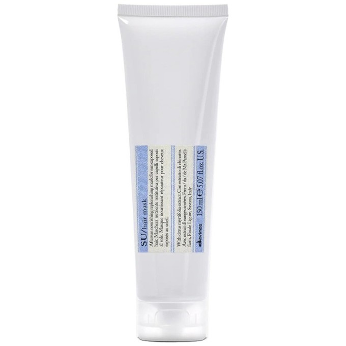 Davines Essential Haircare SU Hair Mask - stiprinanti kaukė saulės nualintiems plaukams, 150 ml