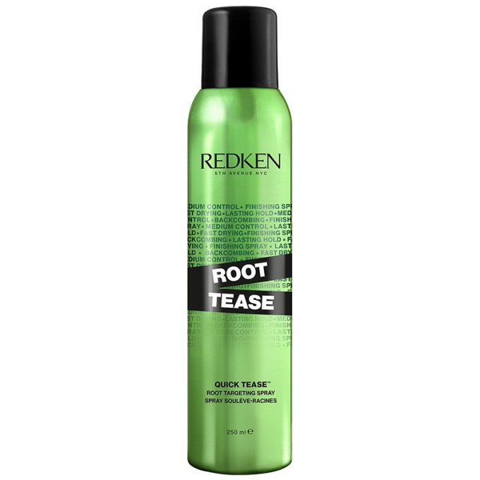 Redken Root Tease Root Targeting Spray - plaukų purškiklis, skirtas suteikti apimties, tekstūros