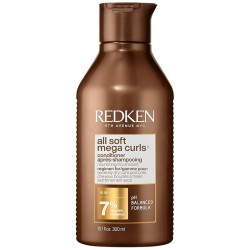 Redken All Soft Mega Curls Conditioner - šampūnas sausiems, garbanotiems ir banguotiems plaukams