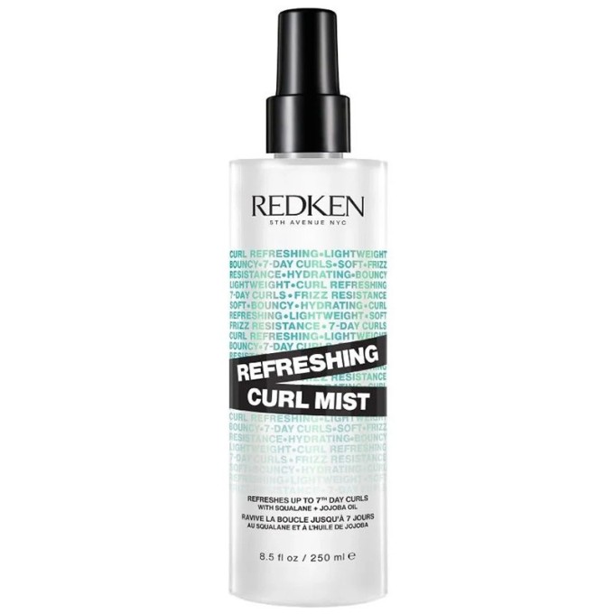 Redken Refreshing Curl Mist - nenuplaunama dulksna, skirta atgaivinti, drėkinti ir išryškinti