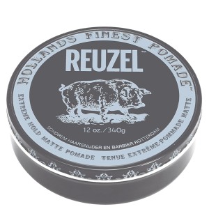 Reuzel Extreme Hold Matte Pomade - plaukų pomada, 340 g