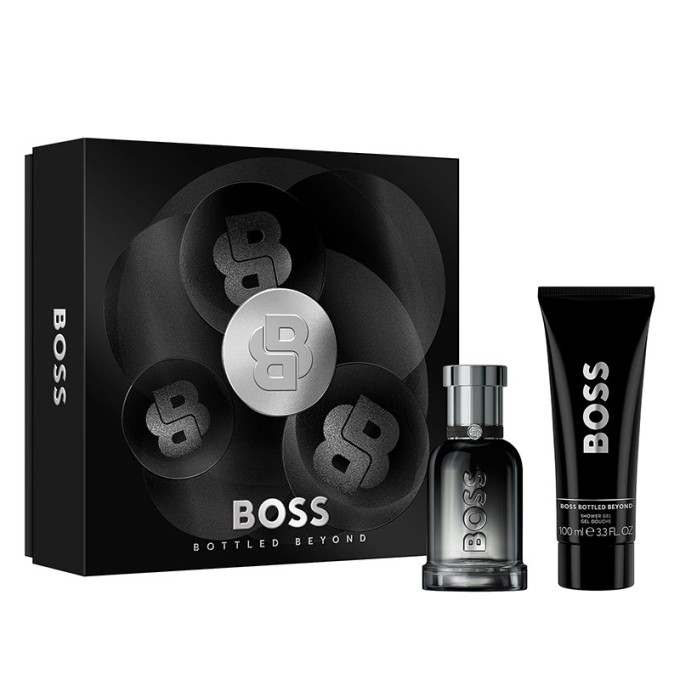 Hugo Boss Boss Bottled Beyond Gift Set - dovanų rinkinys - EDP 50 ml ir dušo želė 100 ml